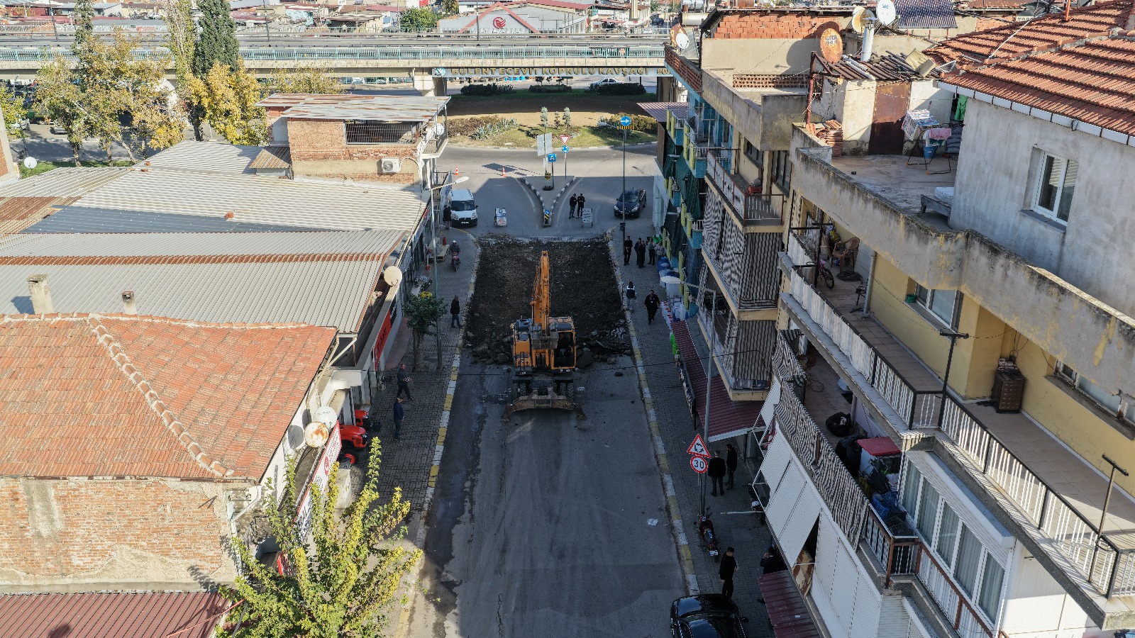 Garaj Caddesi’nde Asfalt Çalışmaları Başladı (4)