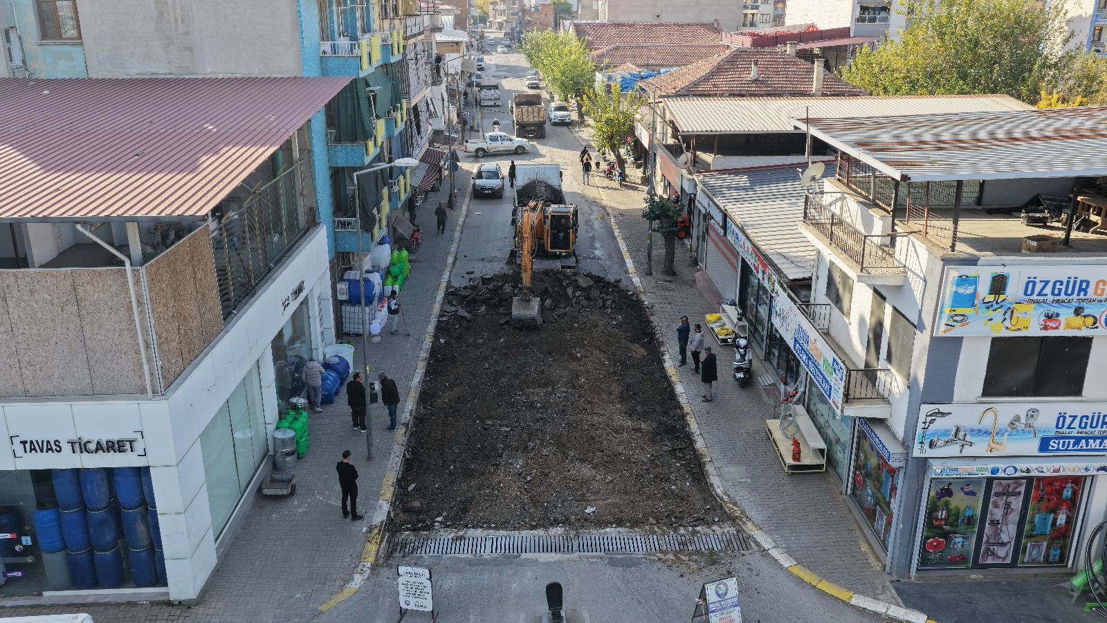 Garaj Caddesi’nde Asfalt Çalışmaları Başladı (9)