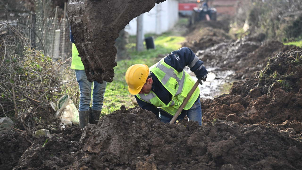manisa altyapı çalışması