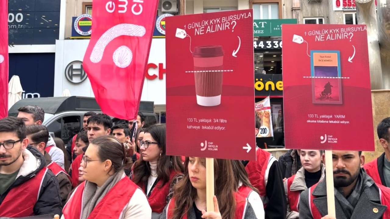 Kyk Bursuna Chp'li Gençlerden Sert Tepki (1)