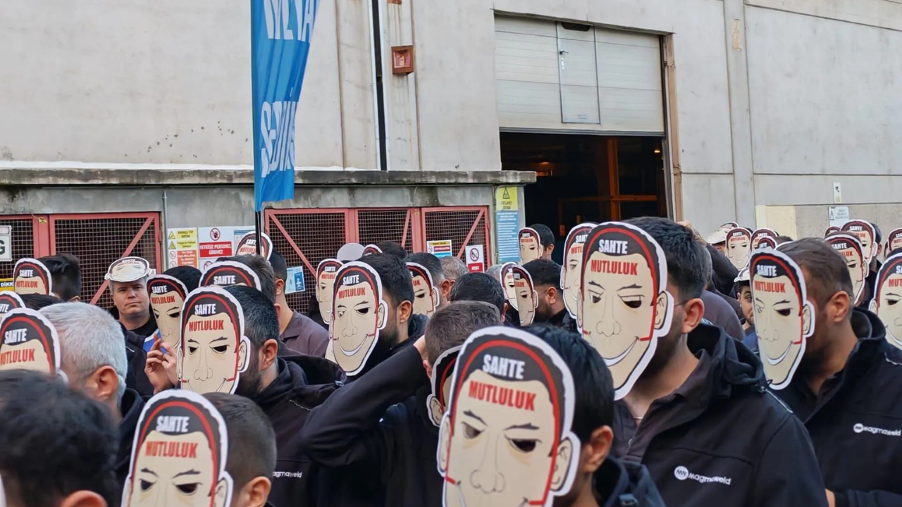 Manisa'da Fabrikada Direniş İşçiler Teklifi Kabul Etmedi (1)