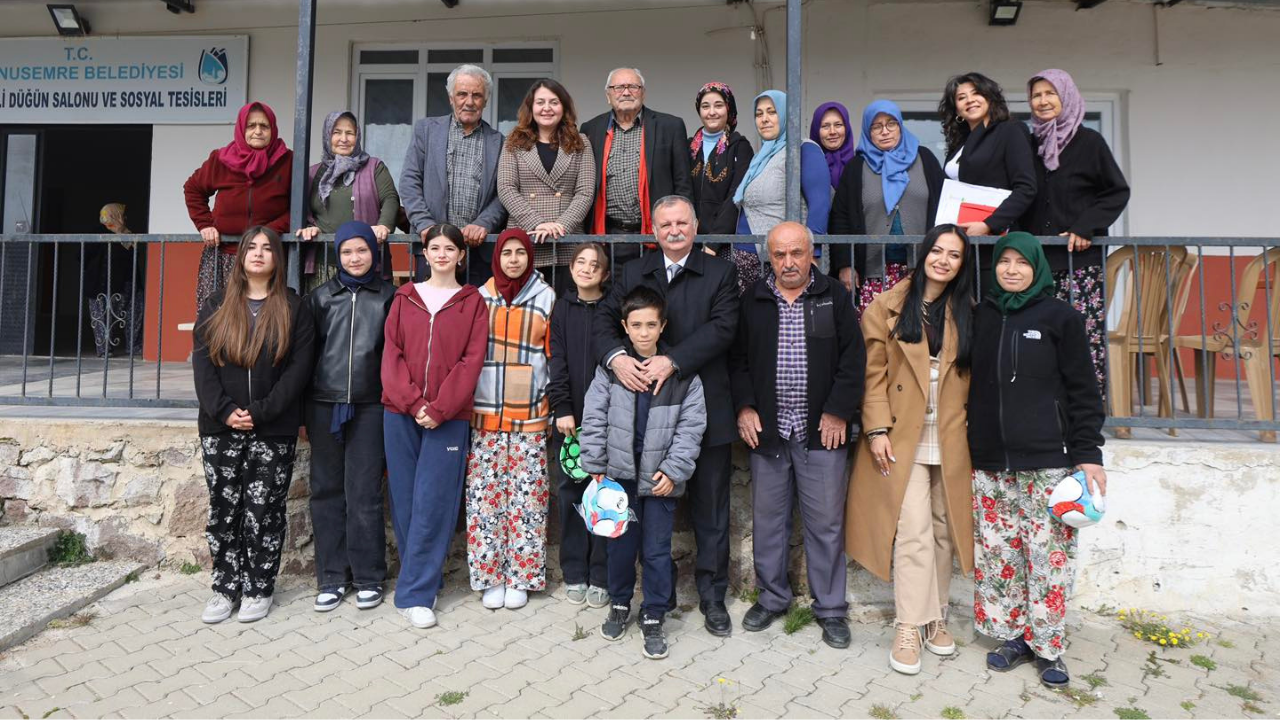 Başkan Balaban Yuntdağında Bayramlaştı