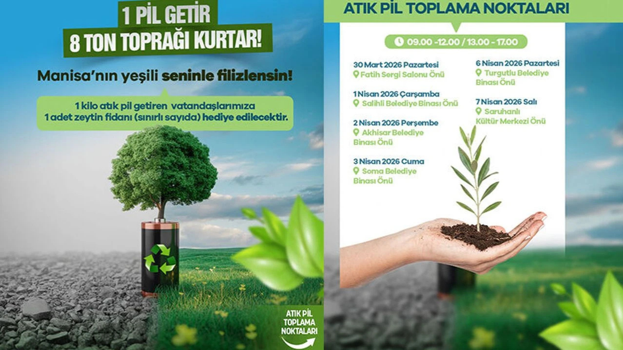 Manisa'da Çevre Seferberliği