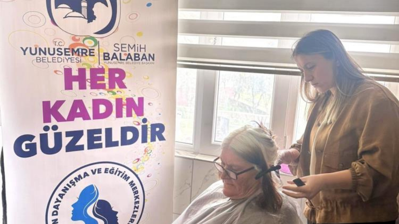 Yunusemre’de “Her Kadın Güzeldir” projesi mahalle mahalle devam ediyor