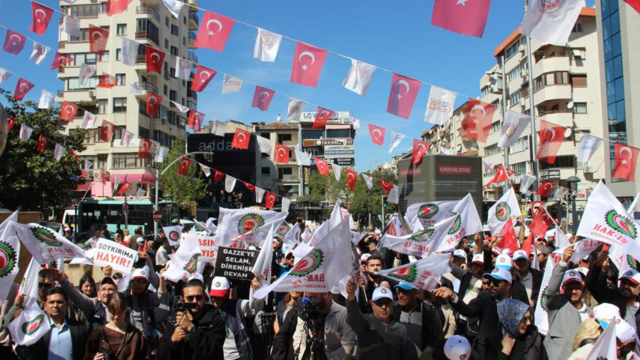 1 Mayıs haftası Manisa’da başladı: HAK-İŞ’ten önemli mesajlar-1