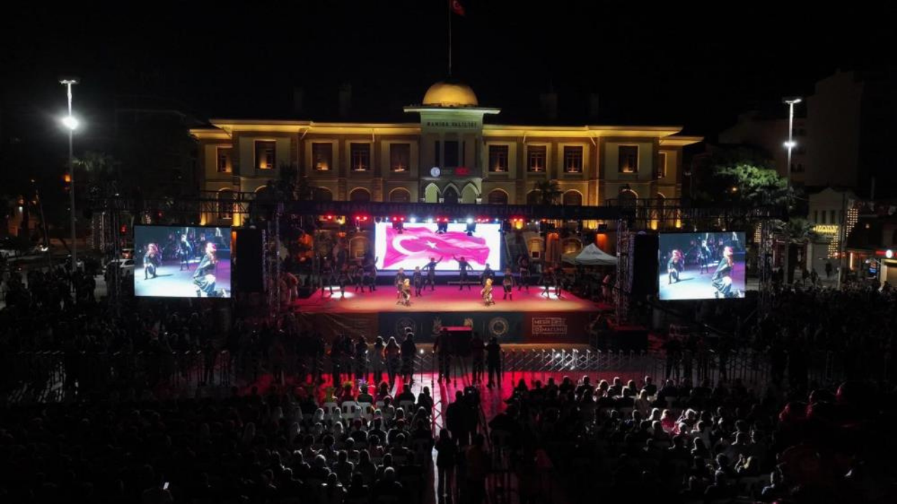 Mesir Festivali korteji Manisa’yı renklendirdi-1
