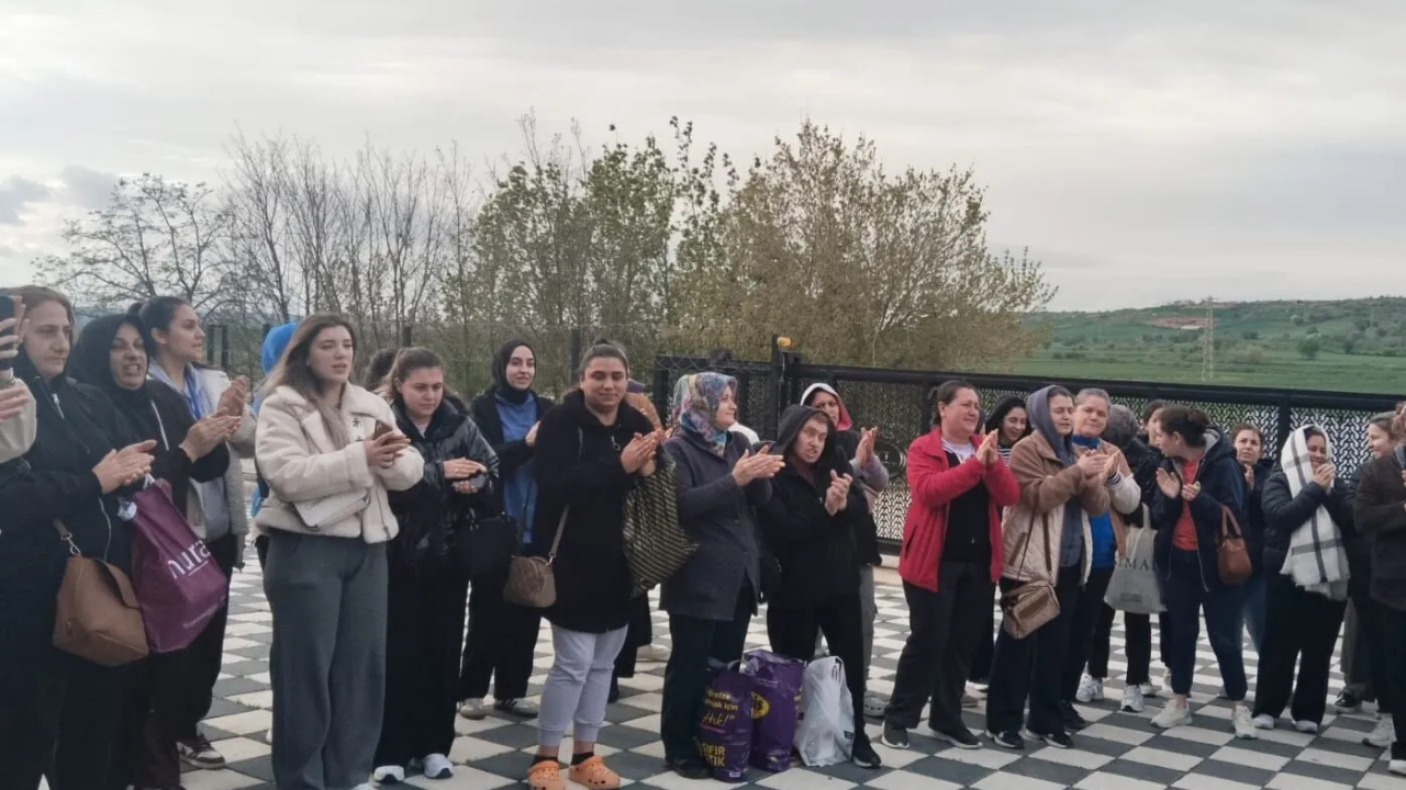 Manisa’da tekstil işçileri eylemde-1