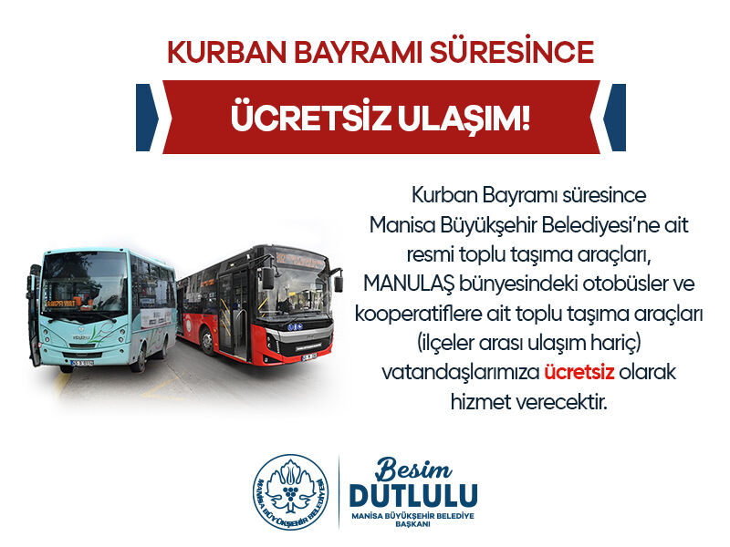 Büyükşehir’den Bayramda Ulaşım Hizmeti (1)