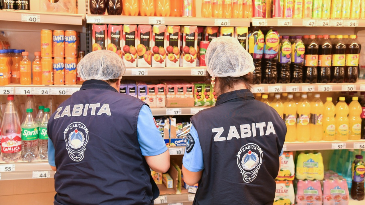 Yunusemre zabıtasından marketlere sıkı denetim