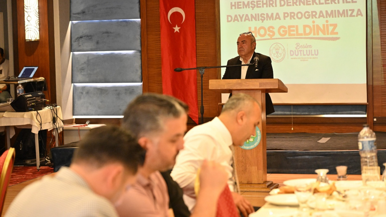 Manisa'da Hemşehri Dernekleri Ortak Masada Buluştu1