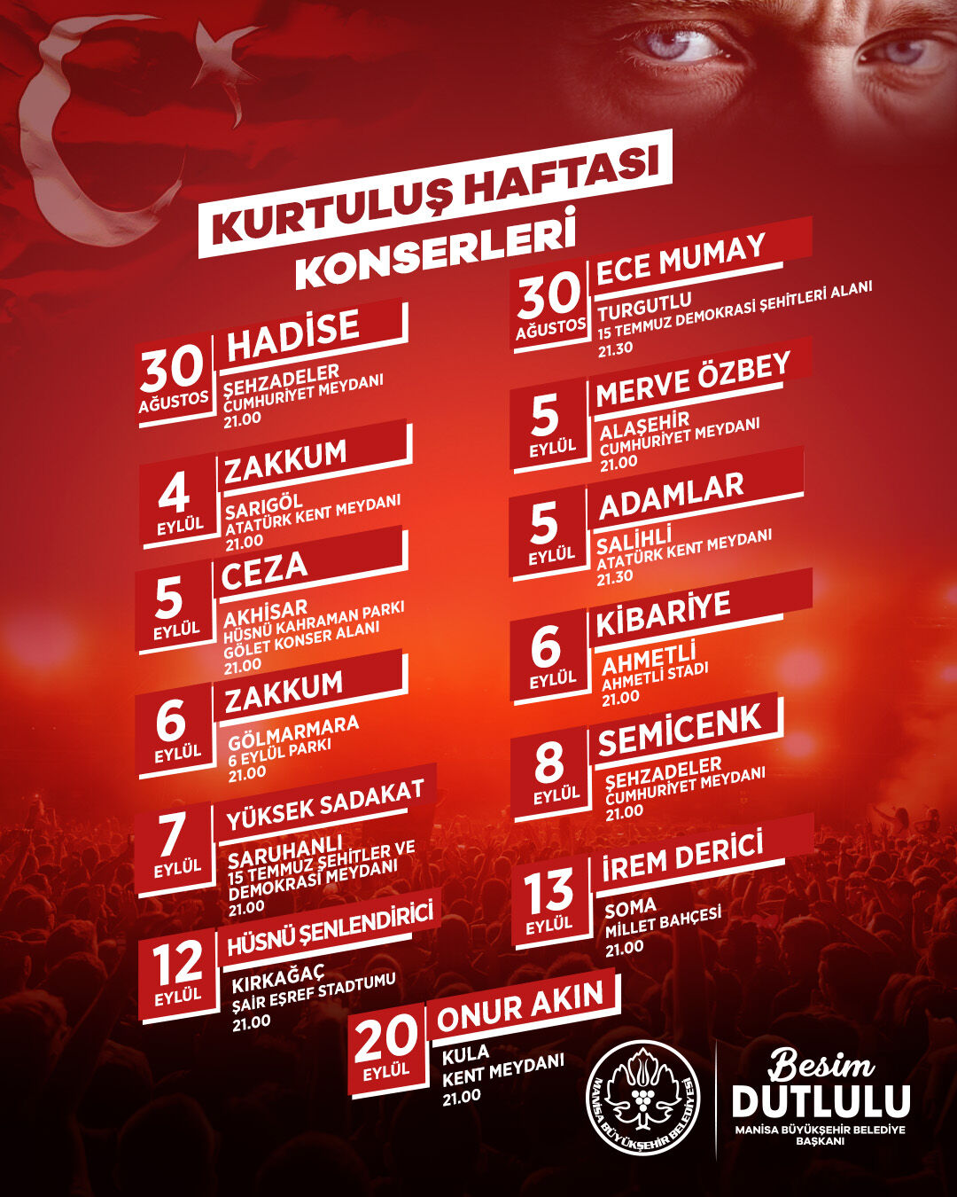 Manisa’nın Kurtuluş Coşkusu İlçelere Yayılacak (2)