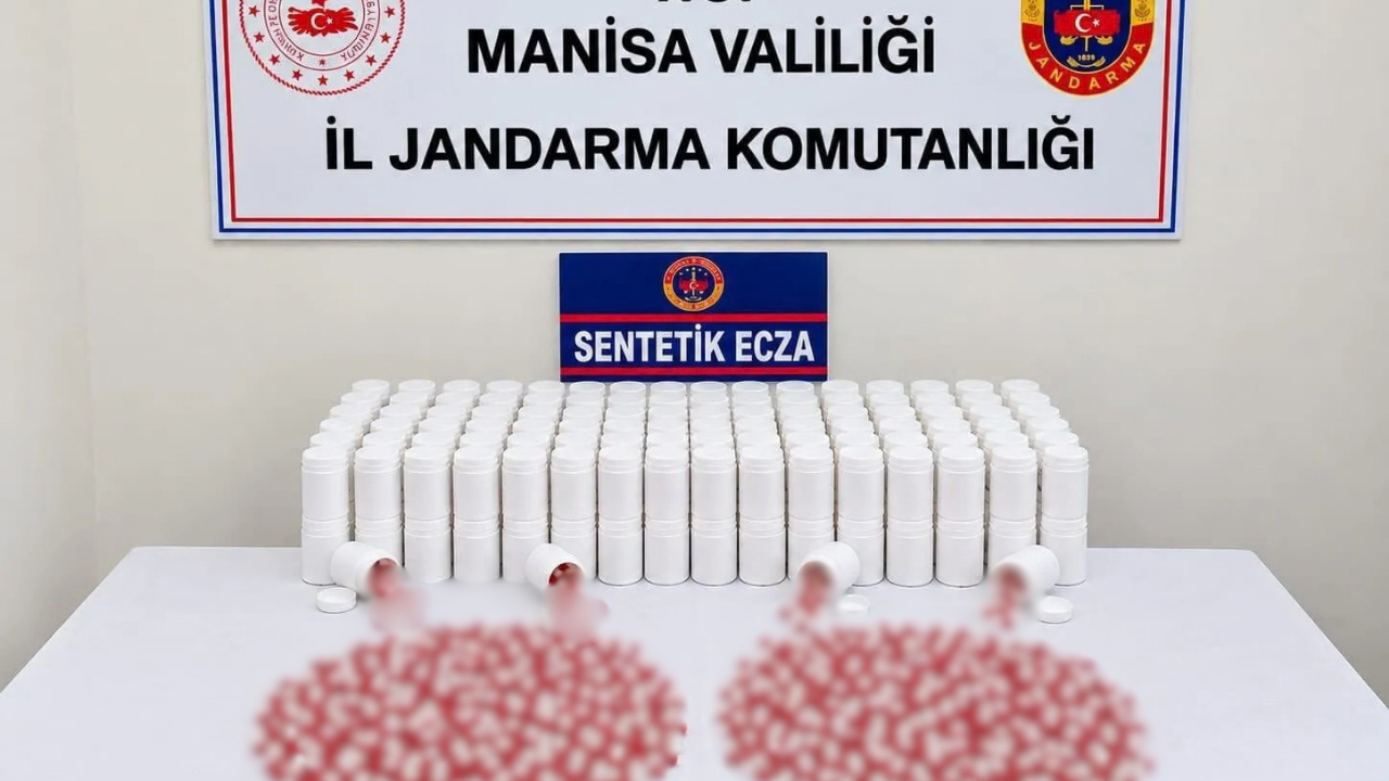 Manisa’da kırsal alana gizlemişti! 12 bin 450 sentetik hap ele geçirildi