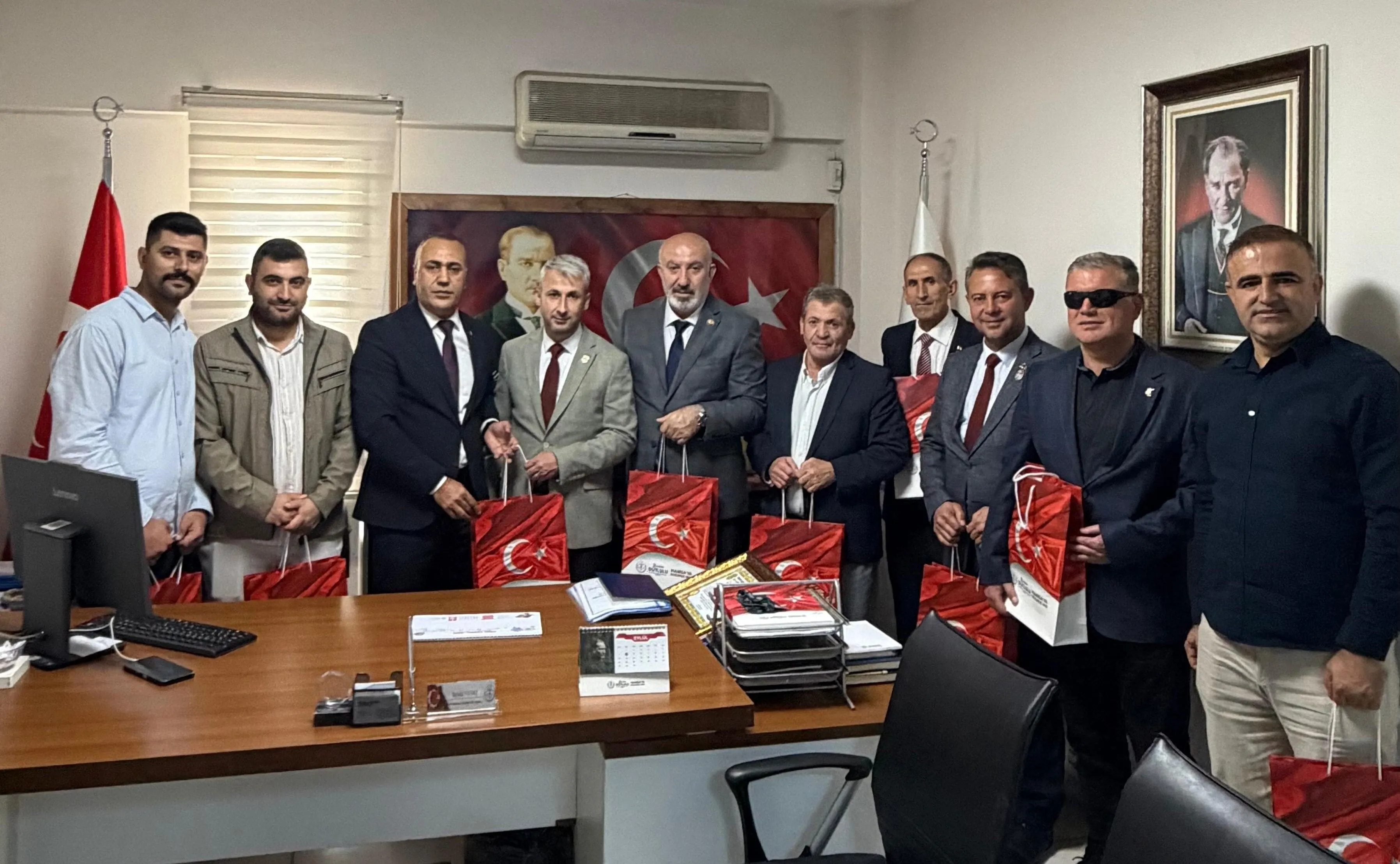 Gazilerden Manisa Büyükşehir Belediyesine anlamlı ziyaret