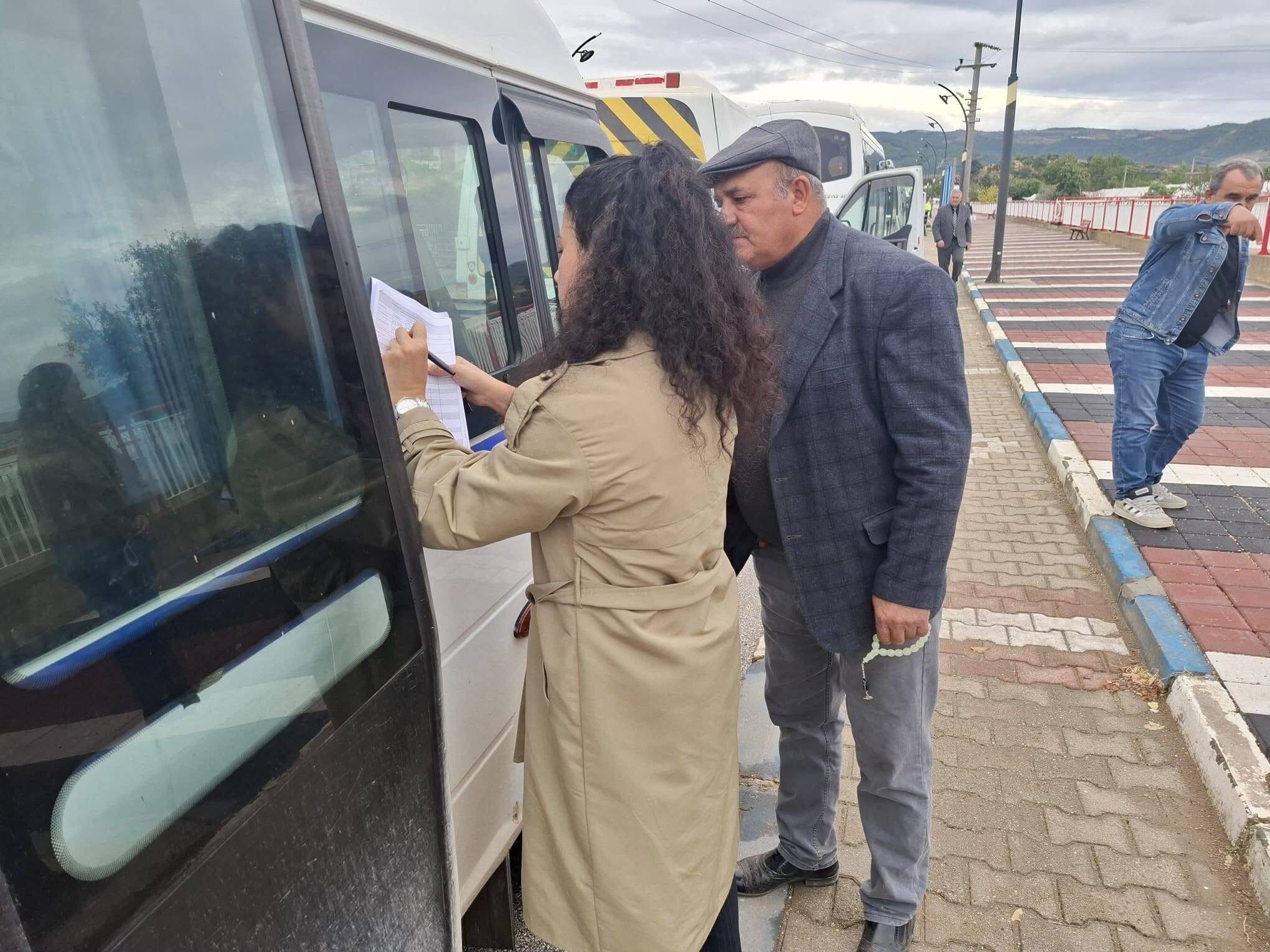 Sarıgöl’de okul servislerine sıkı denetim!